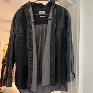 Women's Black Denim Jacket